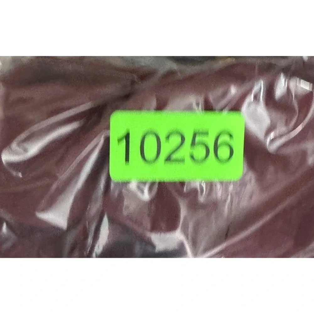 Vintage Knightsbridge Cloth Shirt 1611 Red Heavyweight Polyester Mens Small - Picture 6 of 6